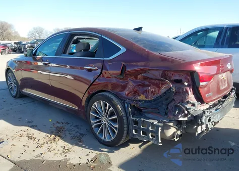 2016 Hyundai Genesis 3.8 from USA, damaged, VIN KMHGN4JE9GU112330